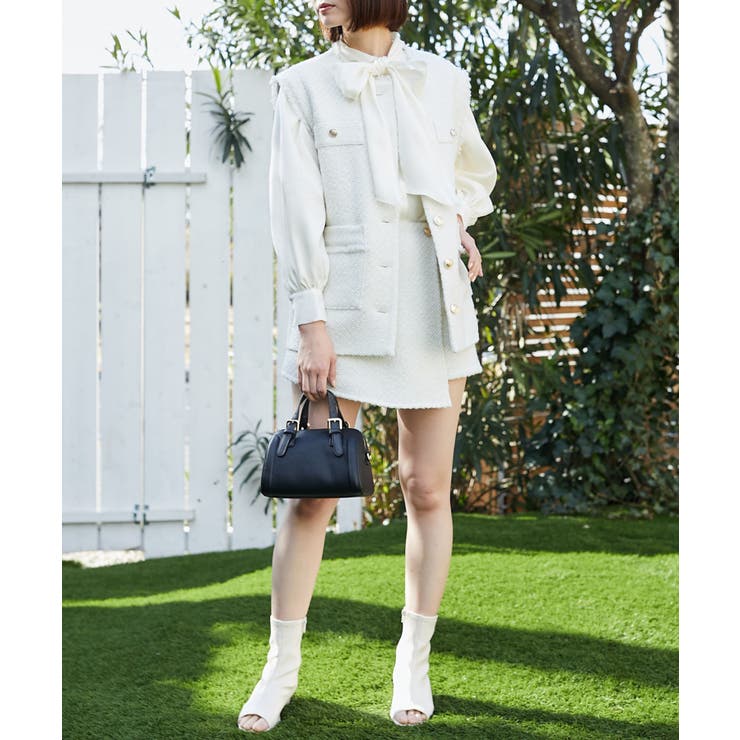 ツイードラップショートパンツ | MAJESTIC LEGON  | 詳細画像2 