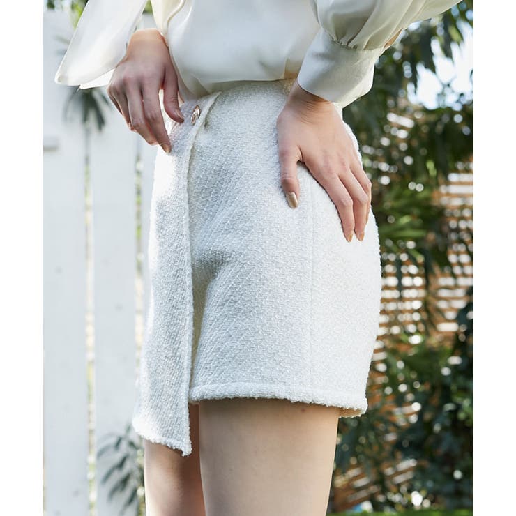 ツイードラップショートパンツ | MAJESTIC LEGON  | 詳細画像7 