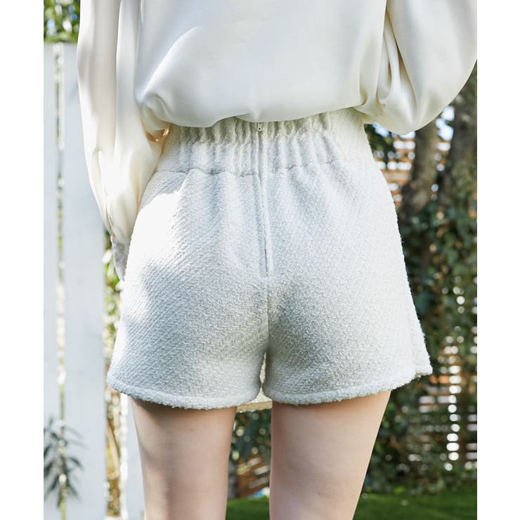 ツイードラップショートパンツ | MAJESTIC LEGON  | 詳細画像8 