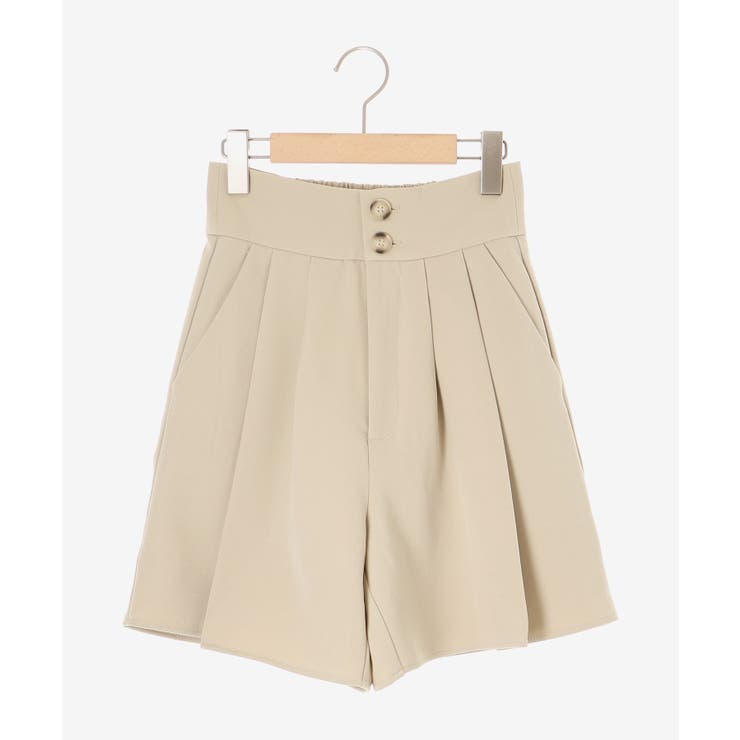 ベージュ | タックハーフパンツ | MAJESTIC LEGON 