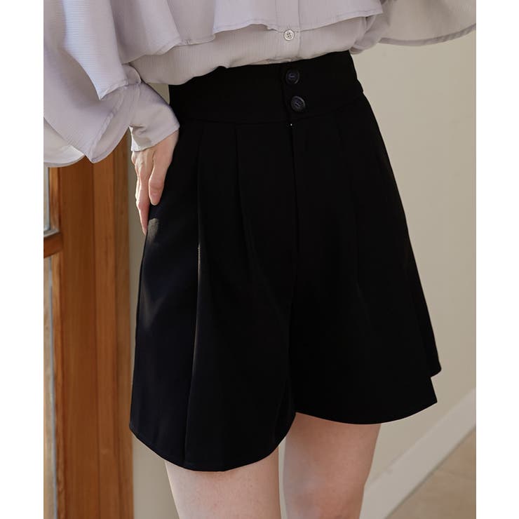 ブラック | タックハーフパンツ | MAJESTIC LEGON 