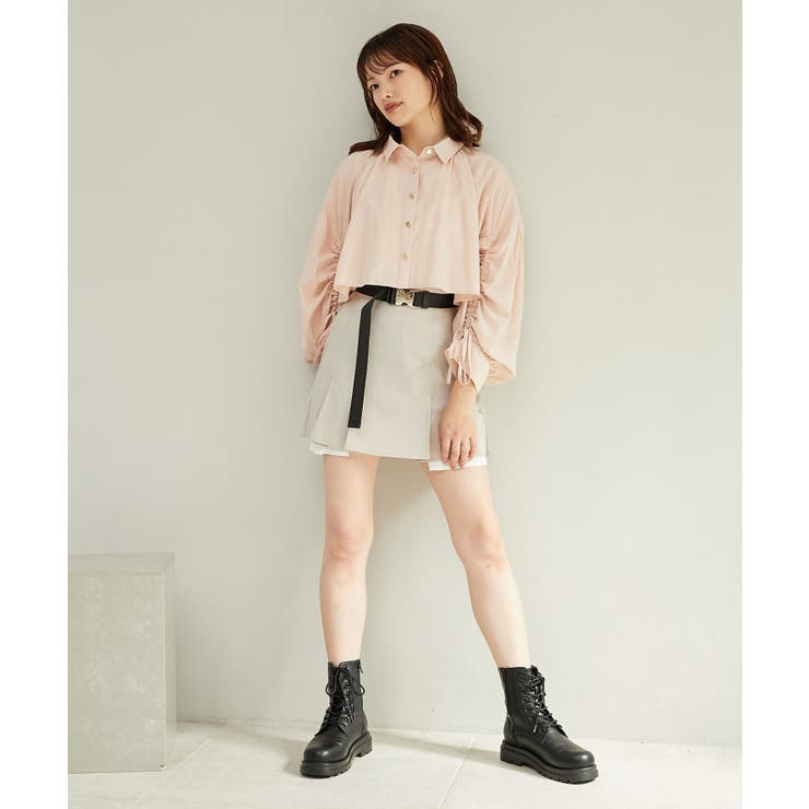 ベルトsetプリーツスカパン | MAJESTIC LEGON  | 詳細画像3 