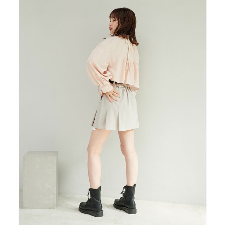 ベルトsetプリーツスカパン | MAJESTIC LEGON  | 詳細画像5 