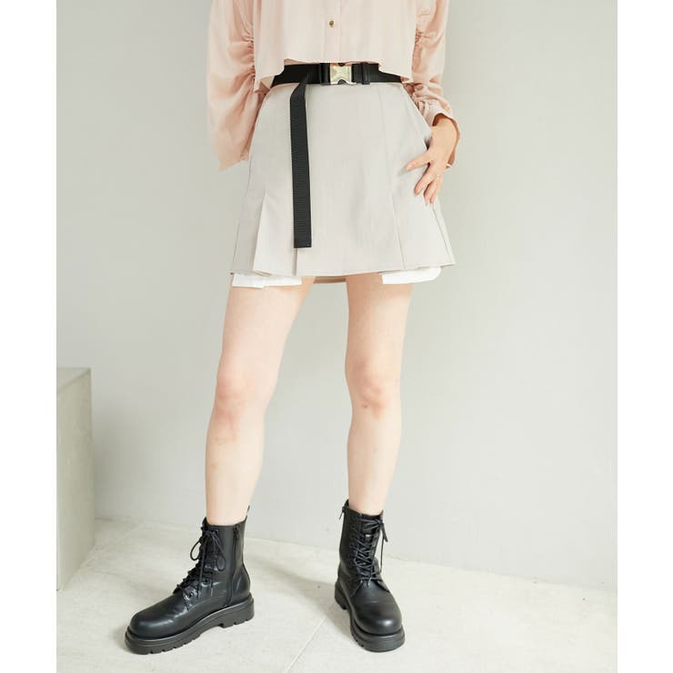 ベルトsetプリーツスカパン | MAJESTIC LEGON  | 詳細画像7 