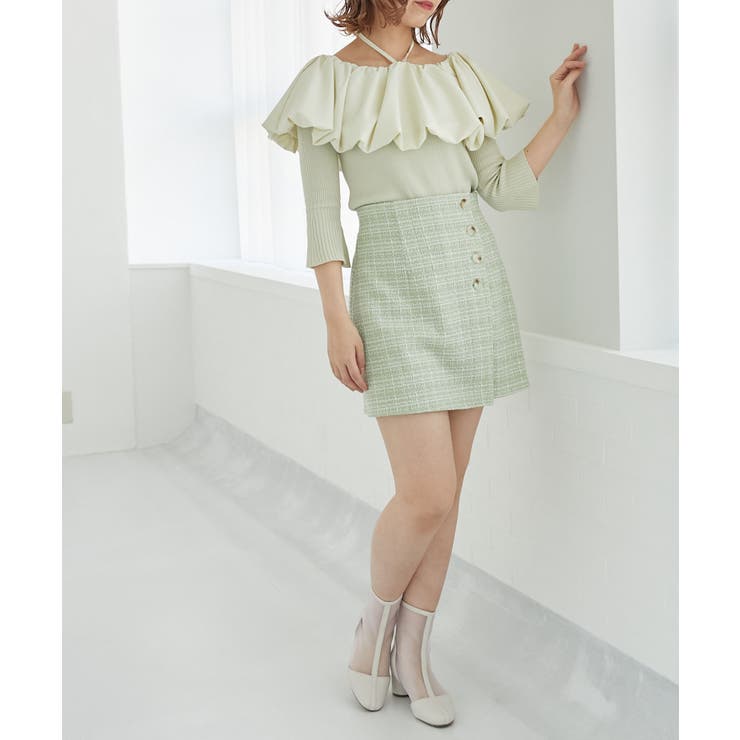 ツイードスカショーパン | MAJESTIC LEGON  | 詳細画像18 