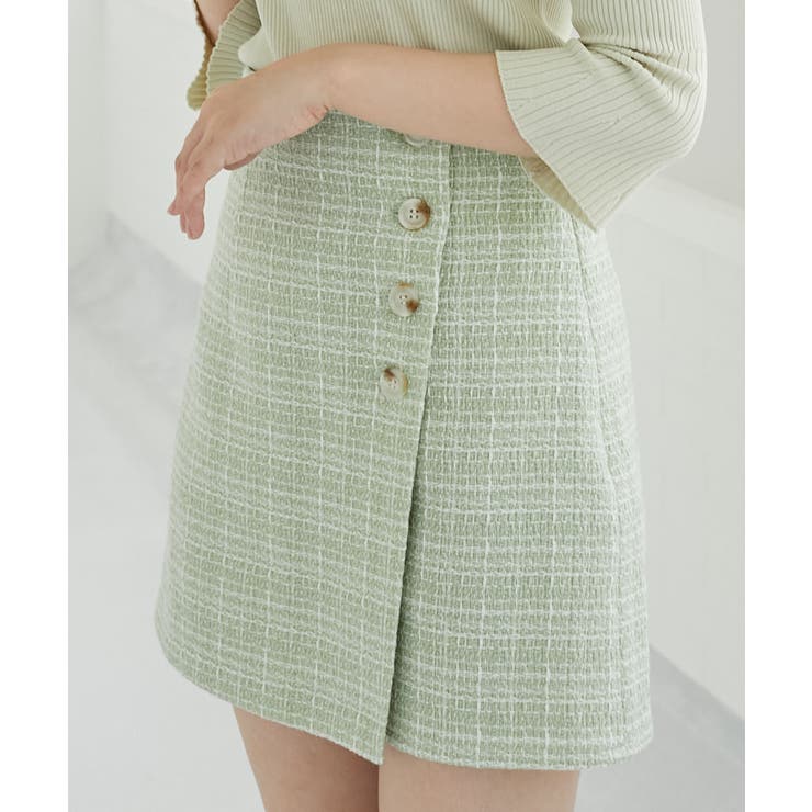 ツイードスカショーパン | MAJESTIC LEGON  | 詳細画像22 