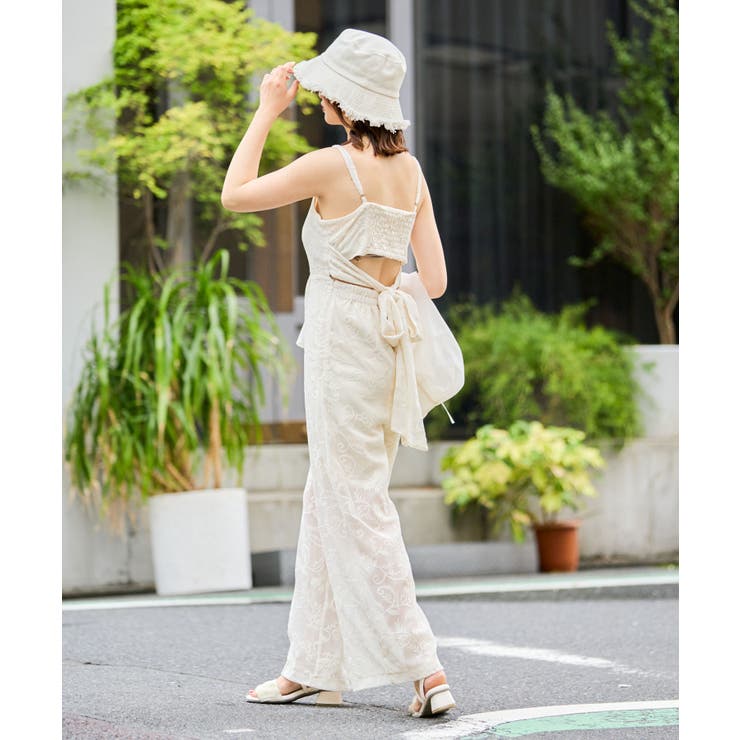 バックリボンキャミサロペット | MAJESTIC LEGON  | 詳細画像4 