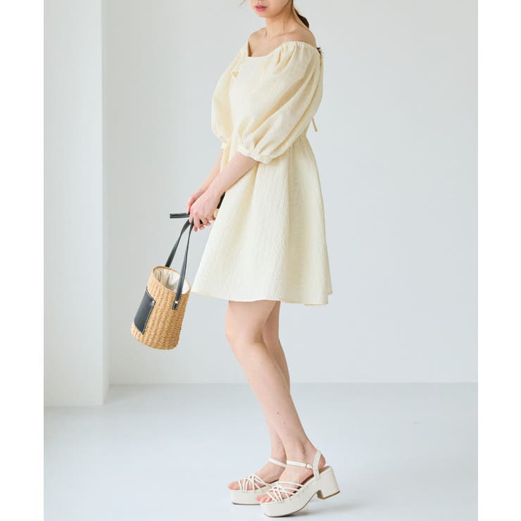 ジャカードミニワンピース | MAJESTIC LEGON  | 詳細画像10 