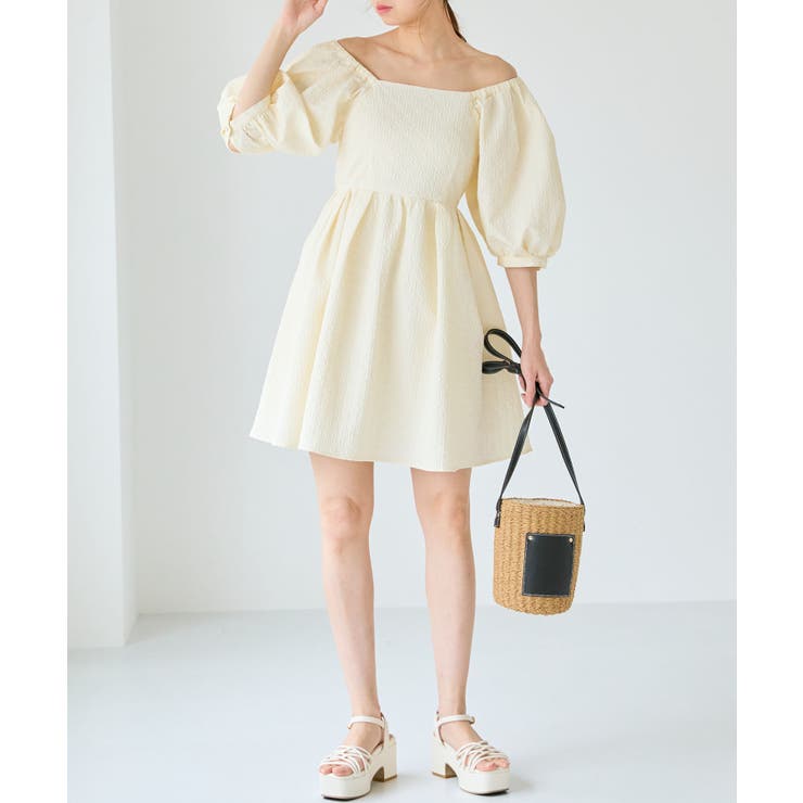 ジャカードミニワンピース | MAJESTIC LEGON  | 詳細画像9 