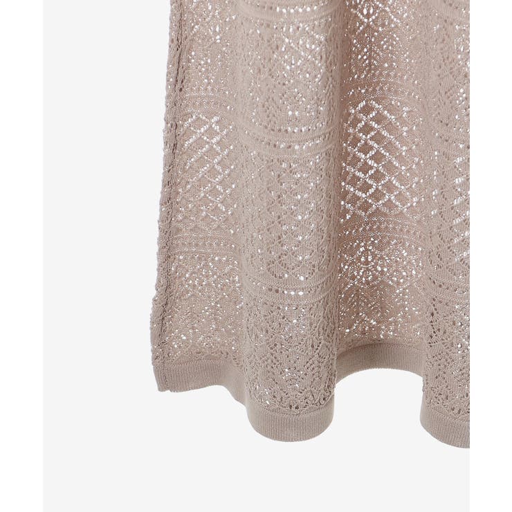 スカシ柄ニットワンピース | MAJESTIC LEGON  | 詳細画像19 