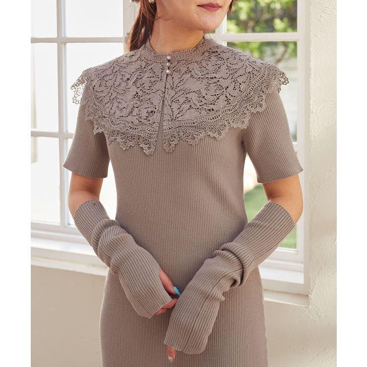 レースカラーマルチwayニットワンピ | MAJESTIC LEGON  | 詳細画像20 