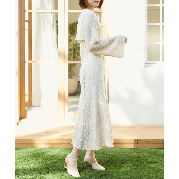 ストレッチレースオープンワンピ | MAJESTIC LEGON  | 詳細画像4 