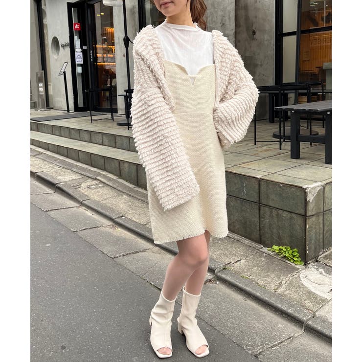 ツイードミニキャミワンピ | MAJESTIC LEGON  | 詳細画像1 