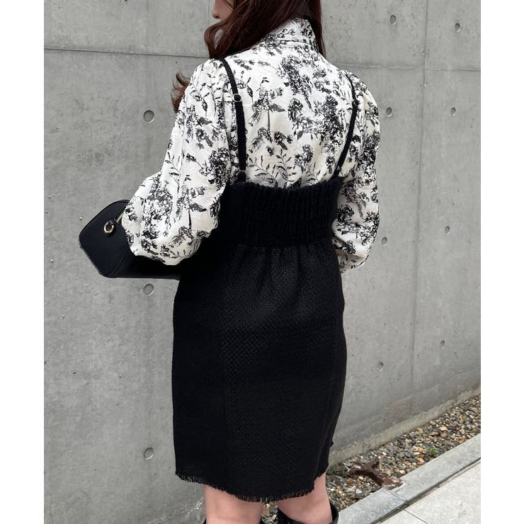 ツイードミニキャミワンピ | MAJESTIC LEGON  | 詳細画像6 