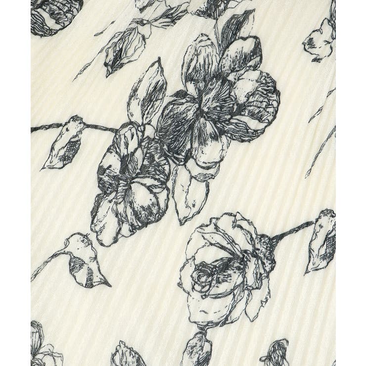 チュールプリーツフラワーワンピース | MAJESTIC LEGON  | 詳細画像32 