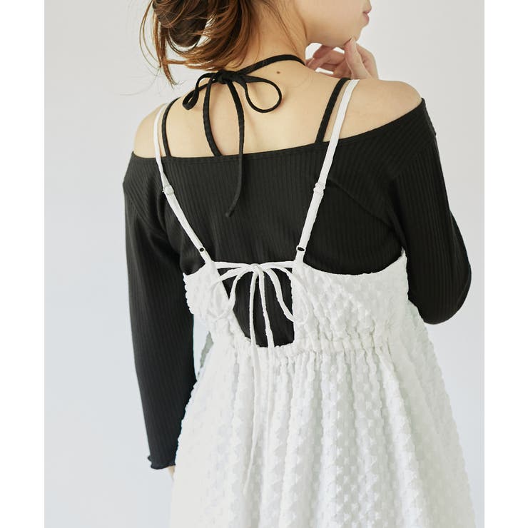 バックオープンキャミワンピース | MAJESTIC LEGON  | 詳細画像16 