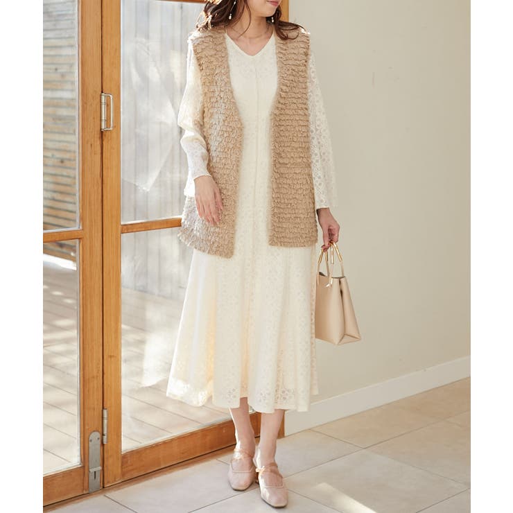 レースロングワンピース | MAJESTIC LEGON  | 詳細画像11 