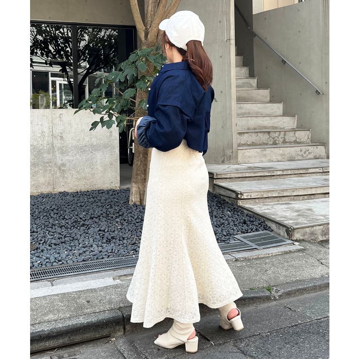 レースロングワンピース | MAJESTIC LEGON  | 詳細画像5 