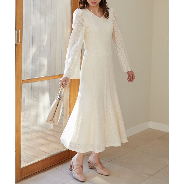 レースロングワンピース | MAJESTIC LEGON  | 詳細画像7 