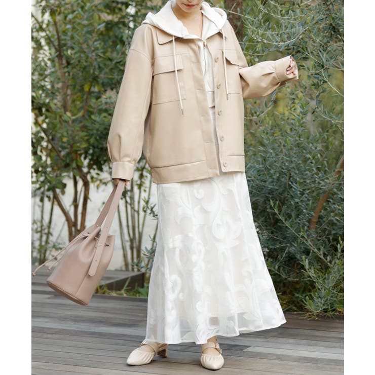 フェイクレザーオーバーブルゾン | MAJESTIC LEGON  | 詳細画像18 