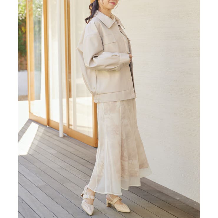 フェイクレザーオーバーブルゾン | MAJESTIC LEGON  | 詳細画像32 