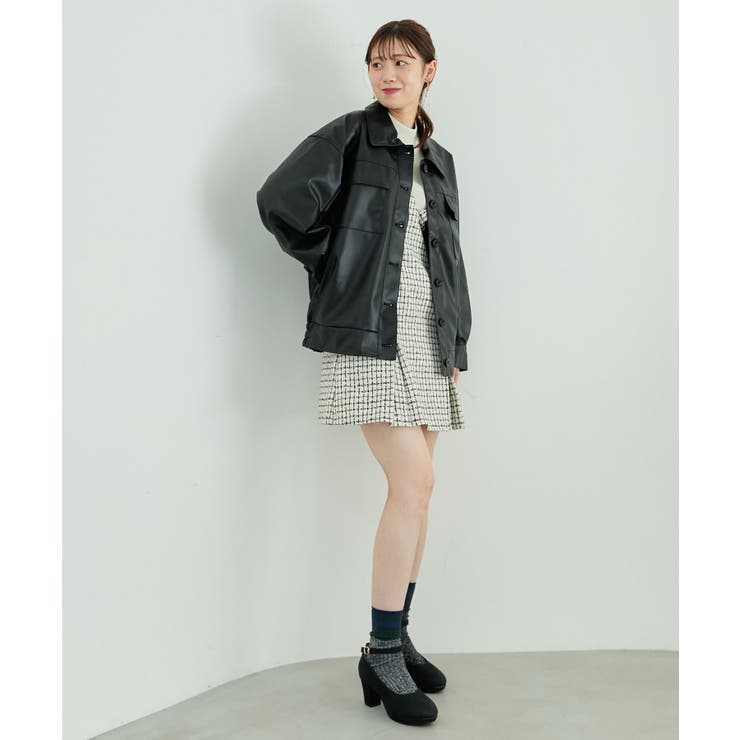 フェイクレザーオーバーブルゾン | MAJESTIC LEGON  | 詳細画像39 