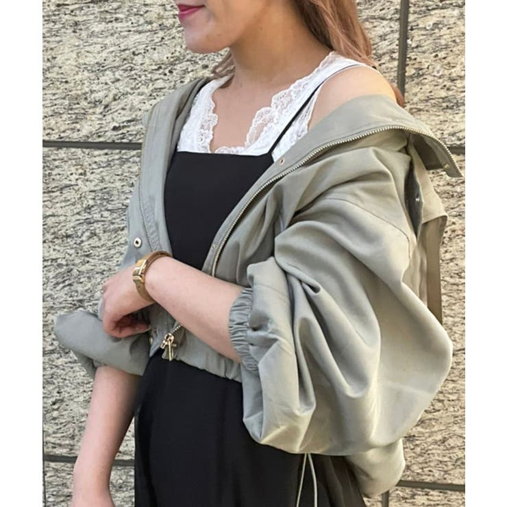 カーキグリーン | ショートマウンテンパーカー | MAJESTIC LEGON 