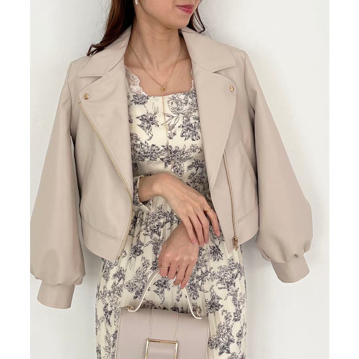 アイボリー | ボリュームショートライダース | MAJESTIC LEGON 