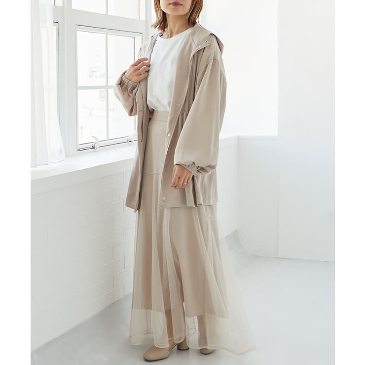 ウエストきゅっとサテンブルゾン | MAJESTIC LEGON  | 詳細画像11 