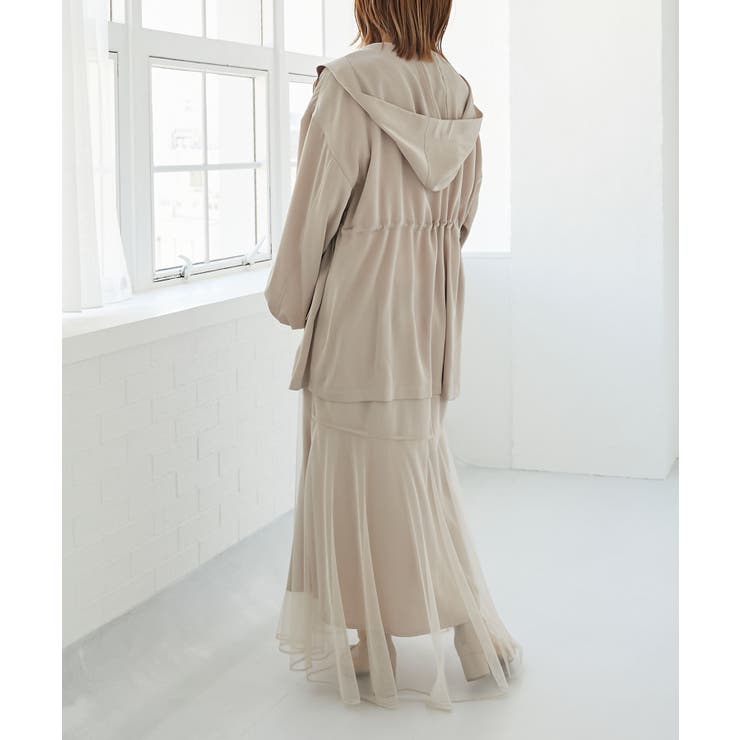 ウエストきゅっとサテンブルゾン | MAJESTIC LEGON  | 詳細画像13 