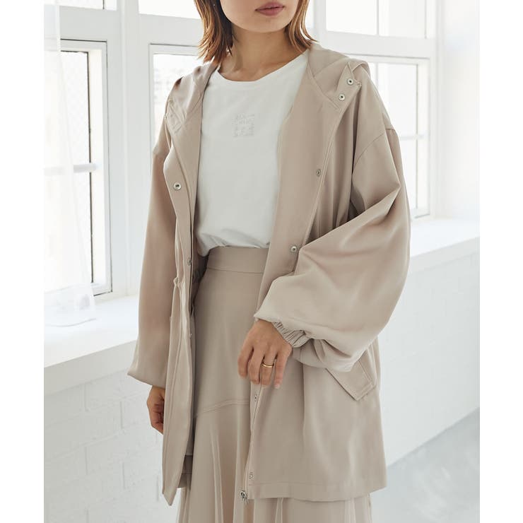 ウエストきゅっとサテンブルゾン | MAJESTIC LEGON  | 詳細画像14 