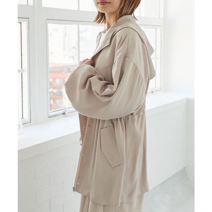 ウエストきゅっとサテンブルゾン | MAJESTIC LEGON  | 詳細画像16 