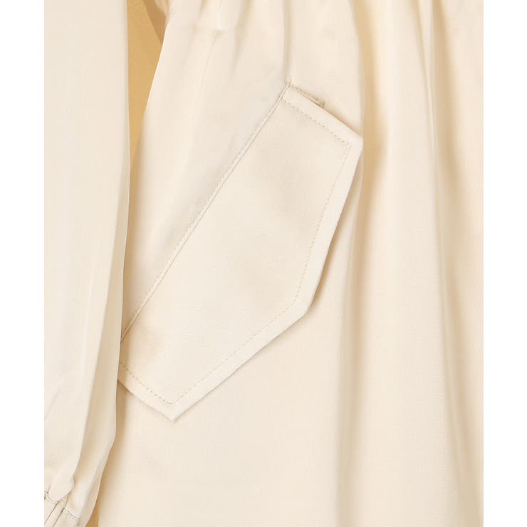 ウエストきゅっとサテンブルゾン | MAJESTIC LEGON  | 詳細画像32 