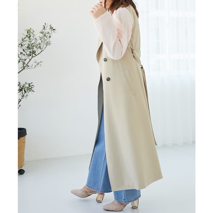 マルチwayレイヤードトレンチコート | MAJESTIC LEGON  | 詳細画像15 