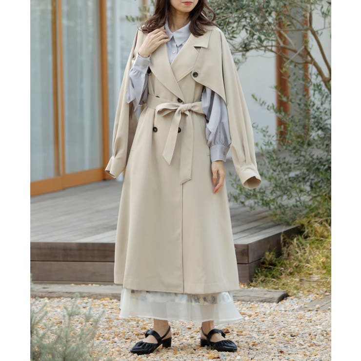 マルチwayレイヤードトレンチコート | MAJESTIC LEGON  | 詳細画像20 