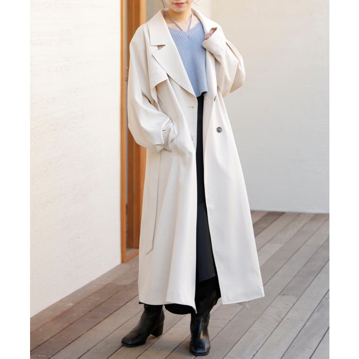 マルチwayレイヤードトレンチコート | MAJESTIC LEGON  | 詳細画像24 