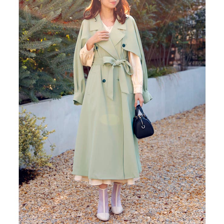 マルチwayレイヤードトレンチコート | MAJESTIC LEGON  | 詳細画像37 