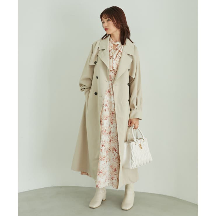 ベージュ | マルチwayレイヤードトレンチコート | MAJESTIC LEGON 