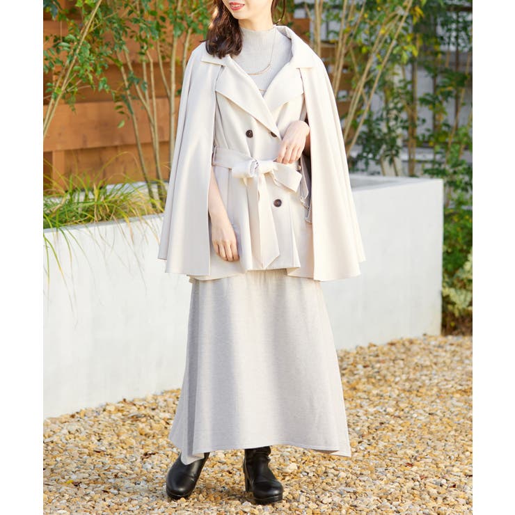 2wayケープデザイントレンチ | MAJESTIC LEGON  | 詳細画像12 