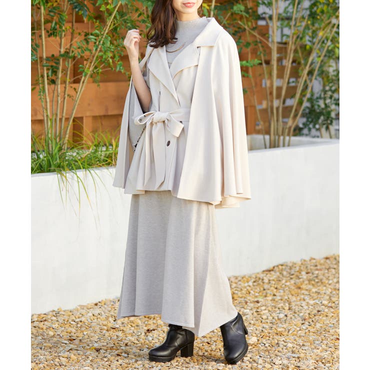 2wayケープデザイントレンチ | MAJESTIC LEGON  | 詳細画像13 