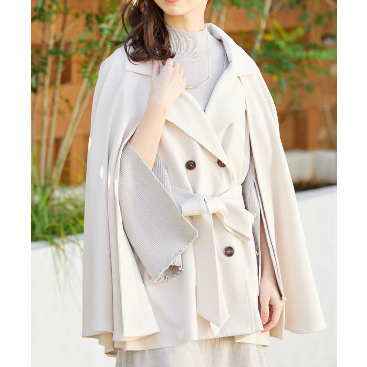 2wayケープデザイントレンチ | MAJESTIC LEGON  | 詳細画像17 