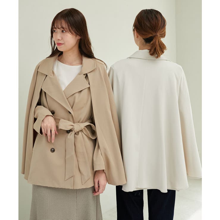 2wayケープデザイントレンチ | MAJESTIC LEGON  | 詳細画像20 