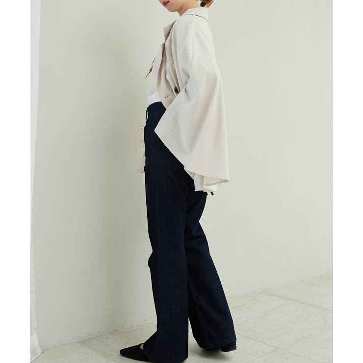 2wayケープデザイントレンチ | MAJESTIC LEGON  | 詳細画像4 