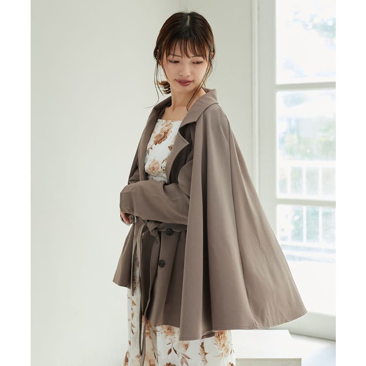 2wayケープデザイントレンチ | MAJESTIC LEGON  | 詳細画像41 