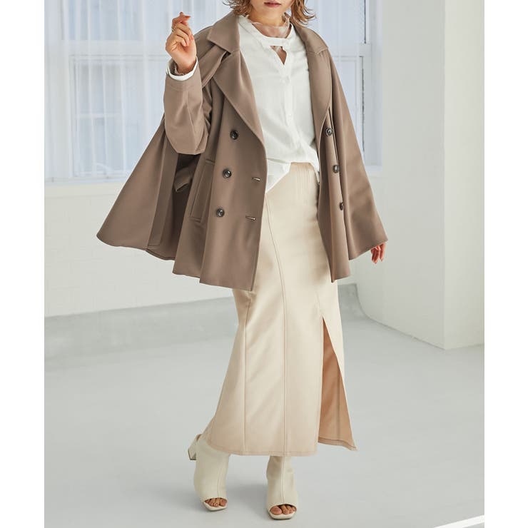 2wayケープデザイントレンチ | MAJESTIC LEGON  | 詳細画像43 