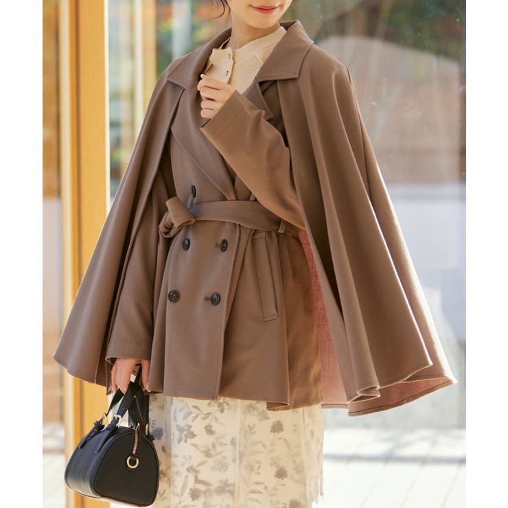 2wayケープデザイントレンチ | MAJESTIC LEGON  | 詳細画像49 