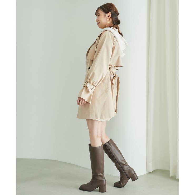 ビット付ミディトレンチコート | MAJESTIC LEGON  | 詳細画像10 