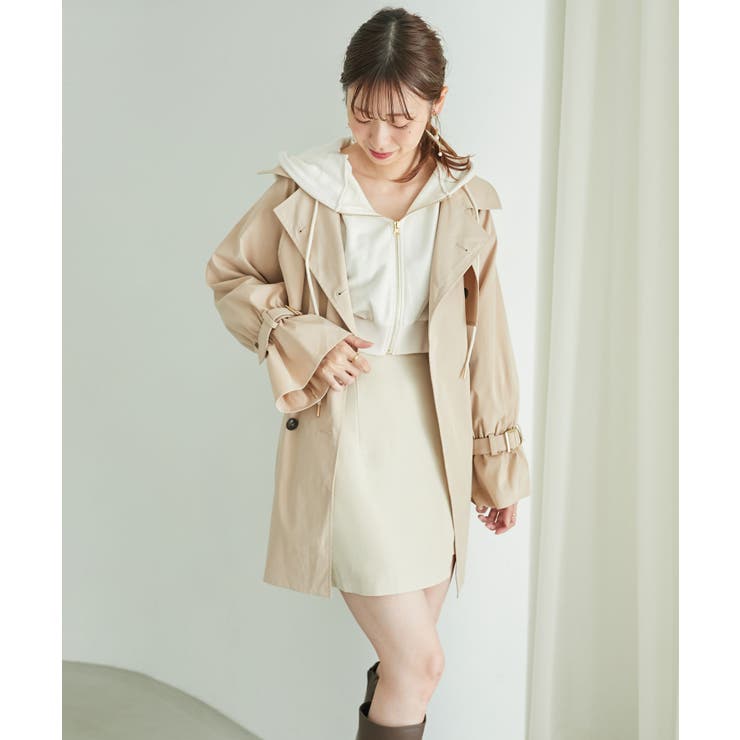 ビット付ミディトレンチコート | MAJESTIC LEGON  | 詳細画像13 