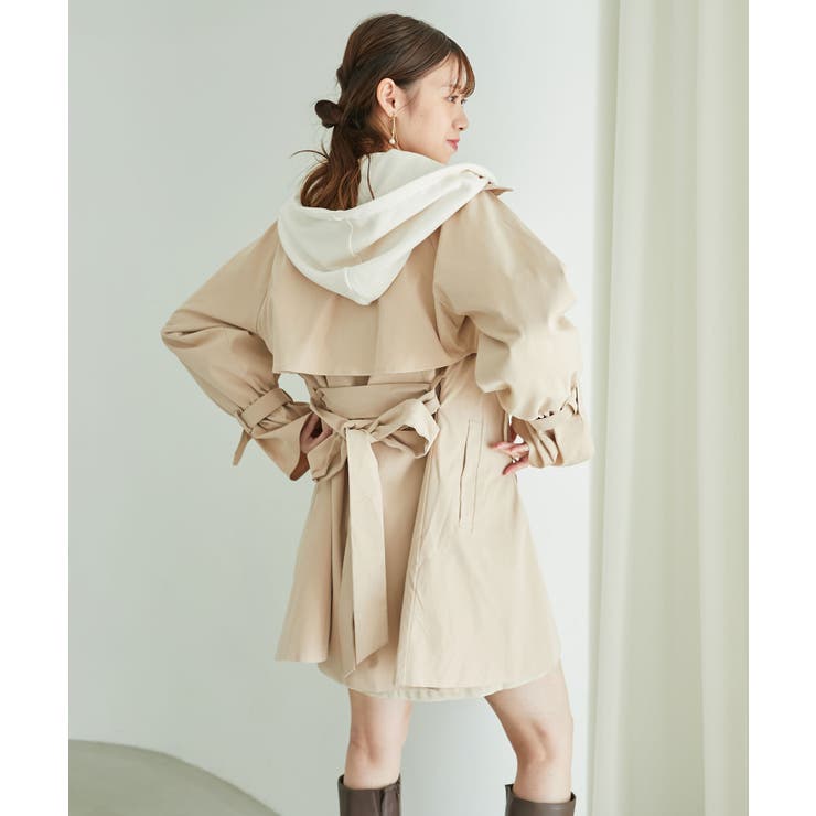 ビット付ミディトレンチコート | MAJESTIC LEGON  | 詳細画像16 