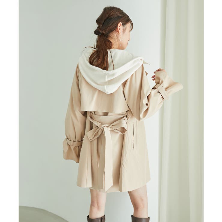 ビット付ミディトレンチコート | MAJESTIC LEGON  | 詳細画像17 